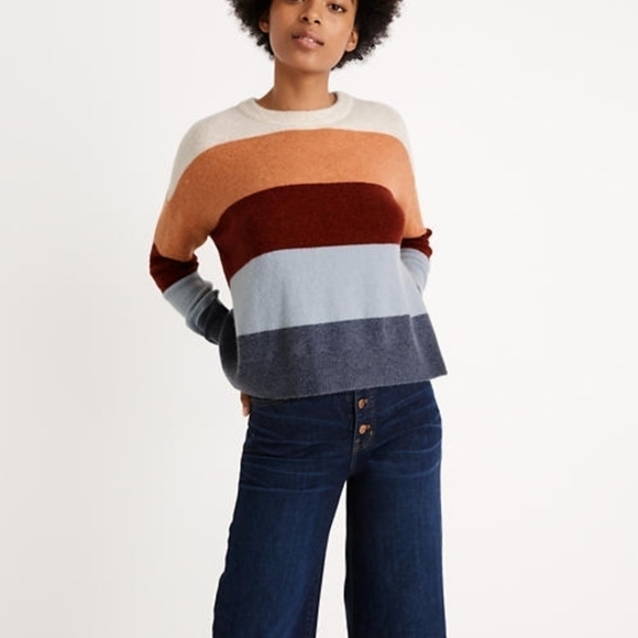 Madewell Crofton striped sweater - Picture 1 of 6